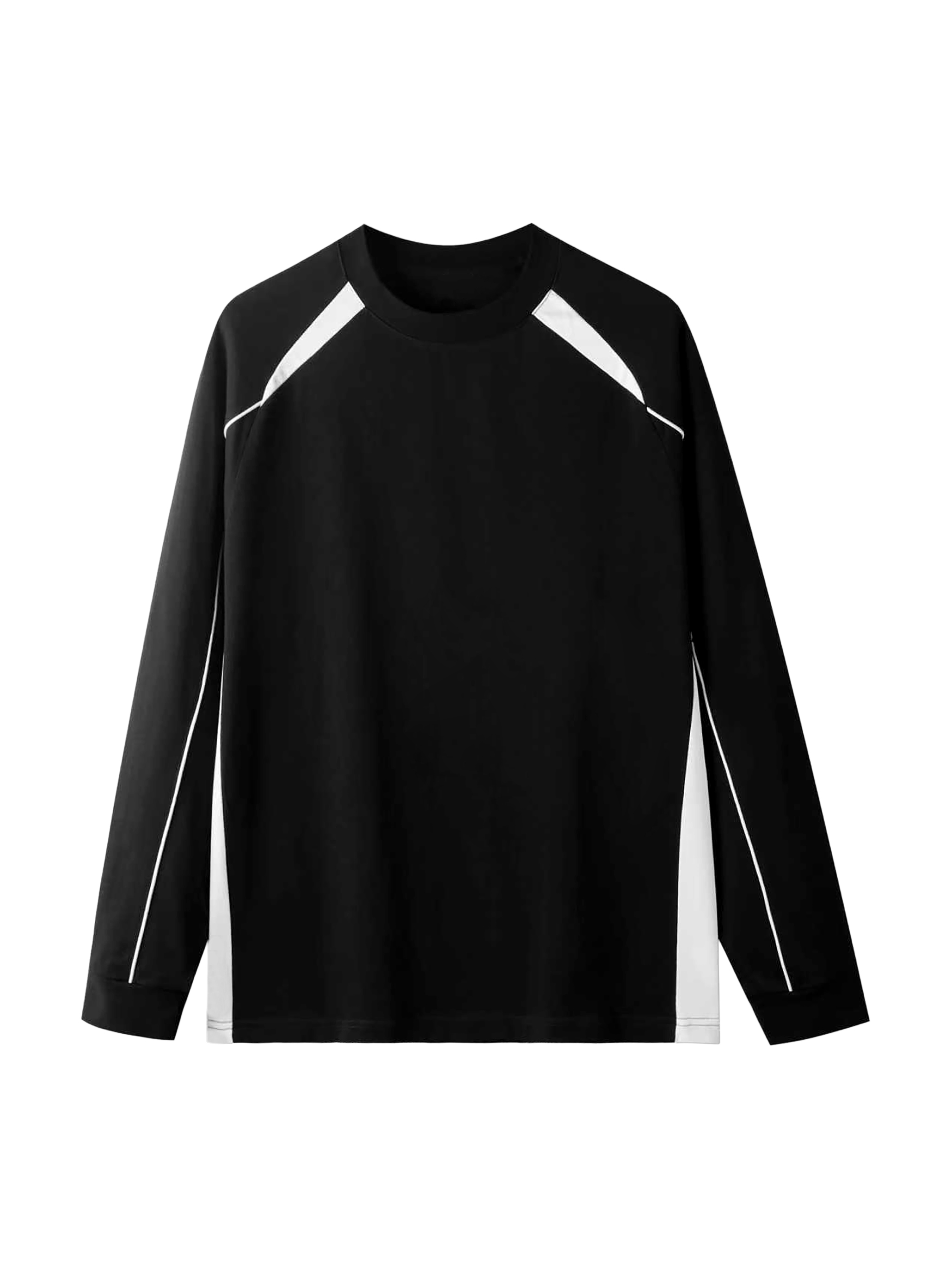 Contrast Panel Raglan Sweatshirt #RT0079 | TAPSTITCH